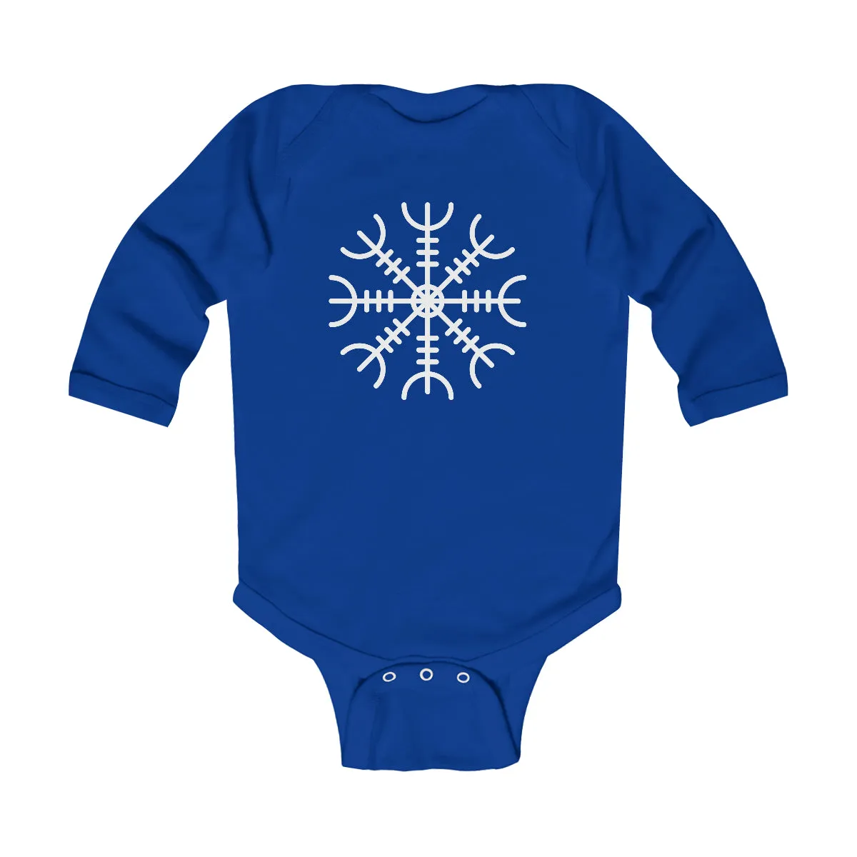 Ægishjálmr Helm of Awe Long Sleeve Bodysuit