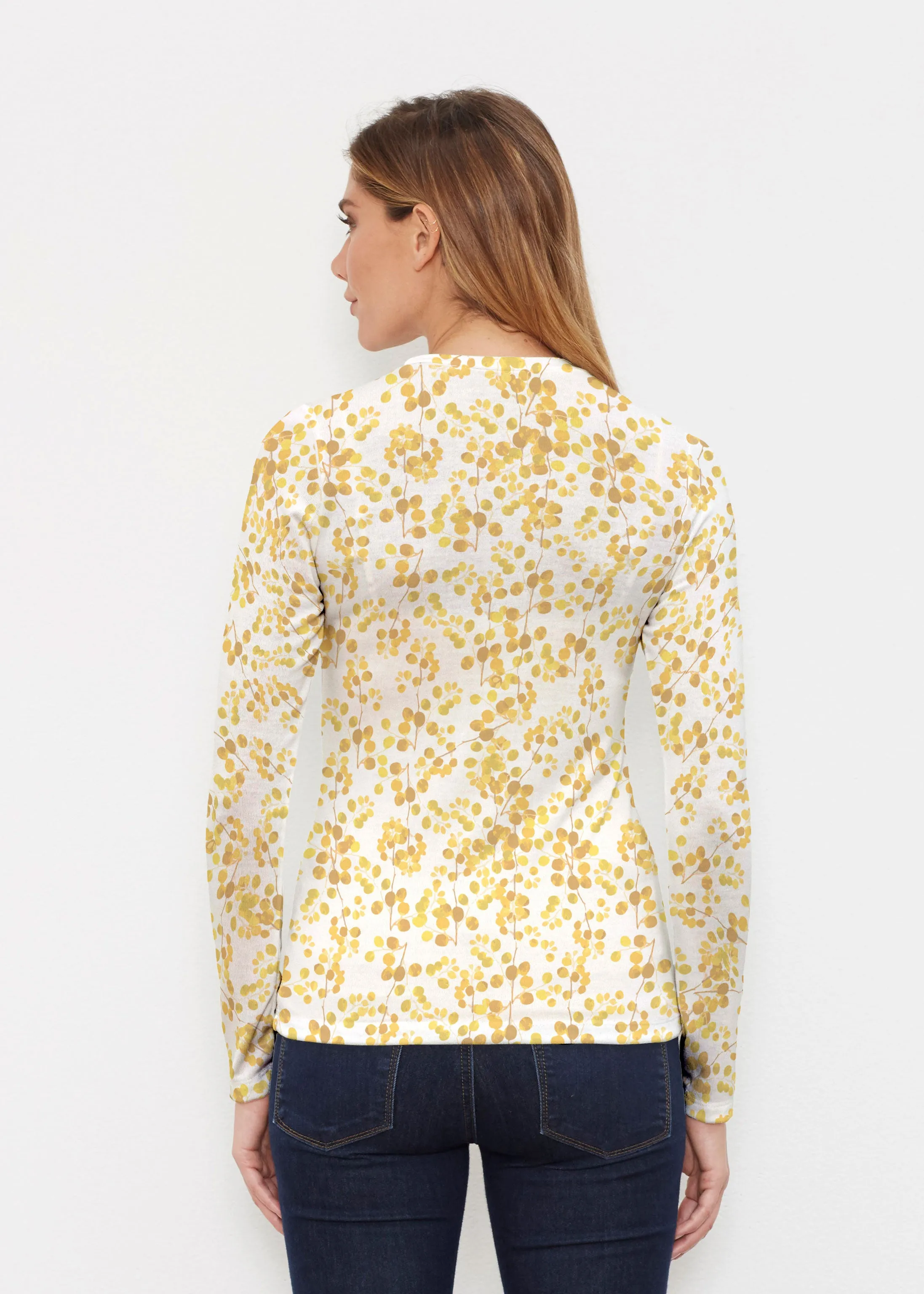 Golden Pome (7846) ~ Butterknit Long Sleeve Crew Top
