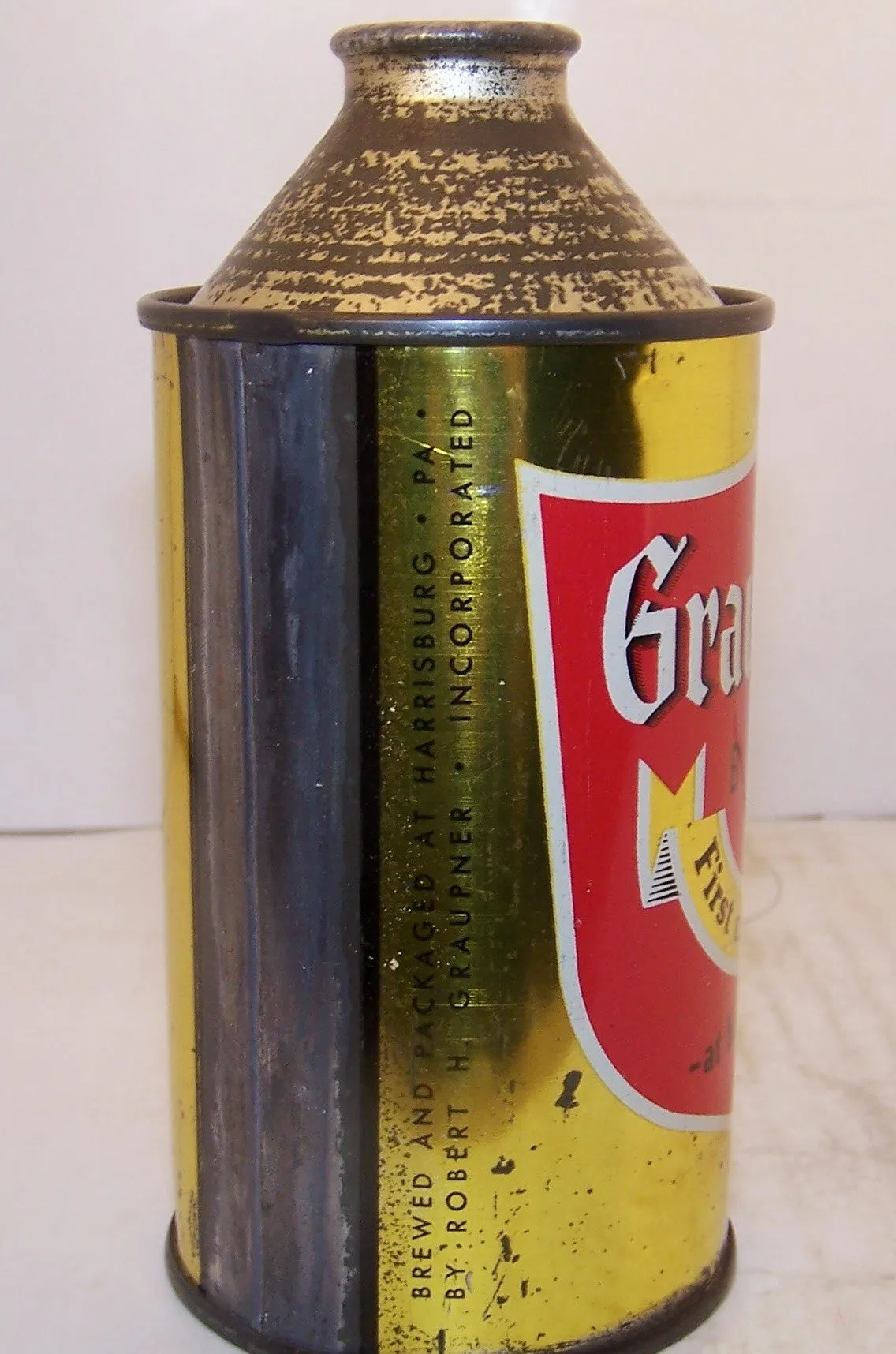 Graupner's Beer "At home or Bar" USBC 167-28 Grade 1 Sold on 06/16/16