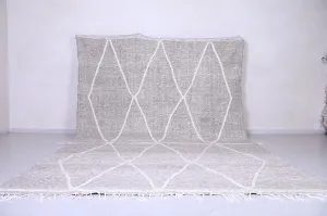 Gray Beni Ourain rug - Custom Handmade - Moroccan rug