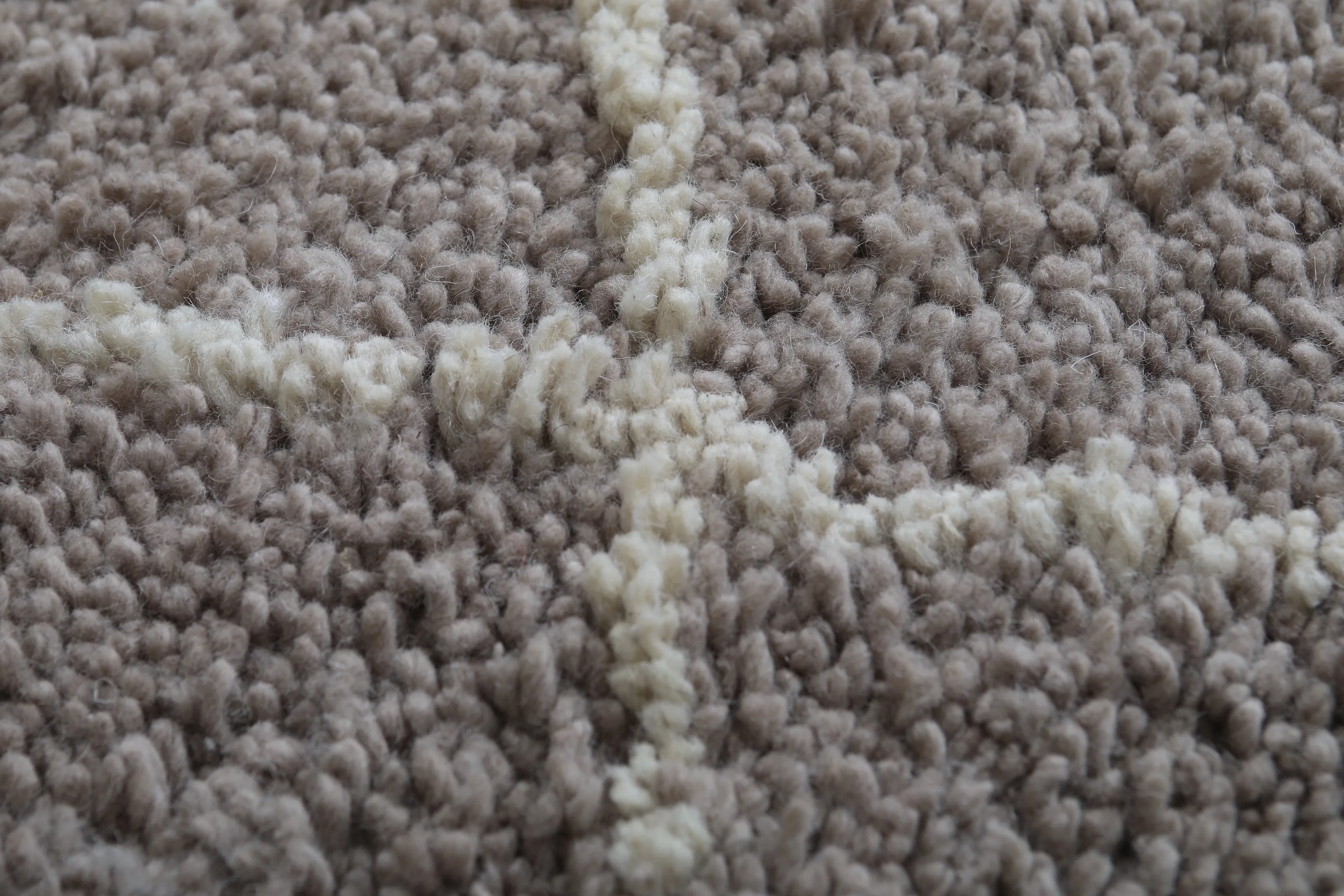 Gray Moroccan rug - Custom Beni ourain rug