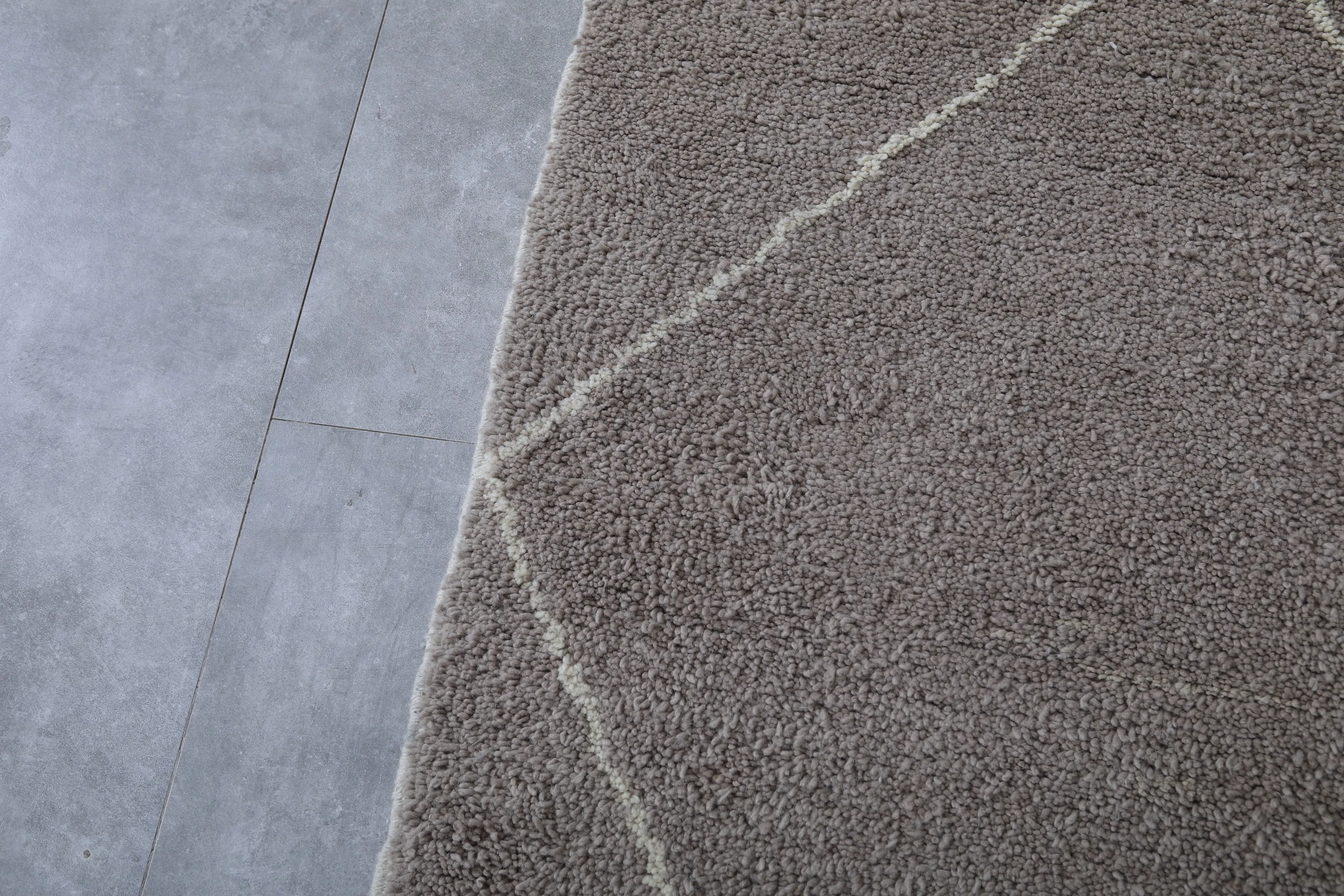 Gray Moroccan rug - Custom Beni ourain rug