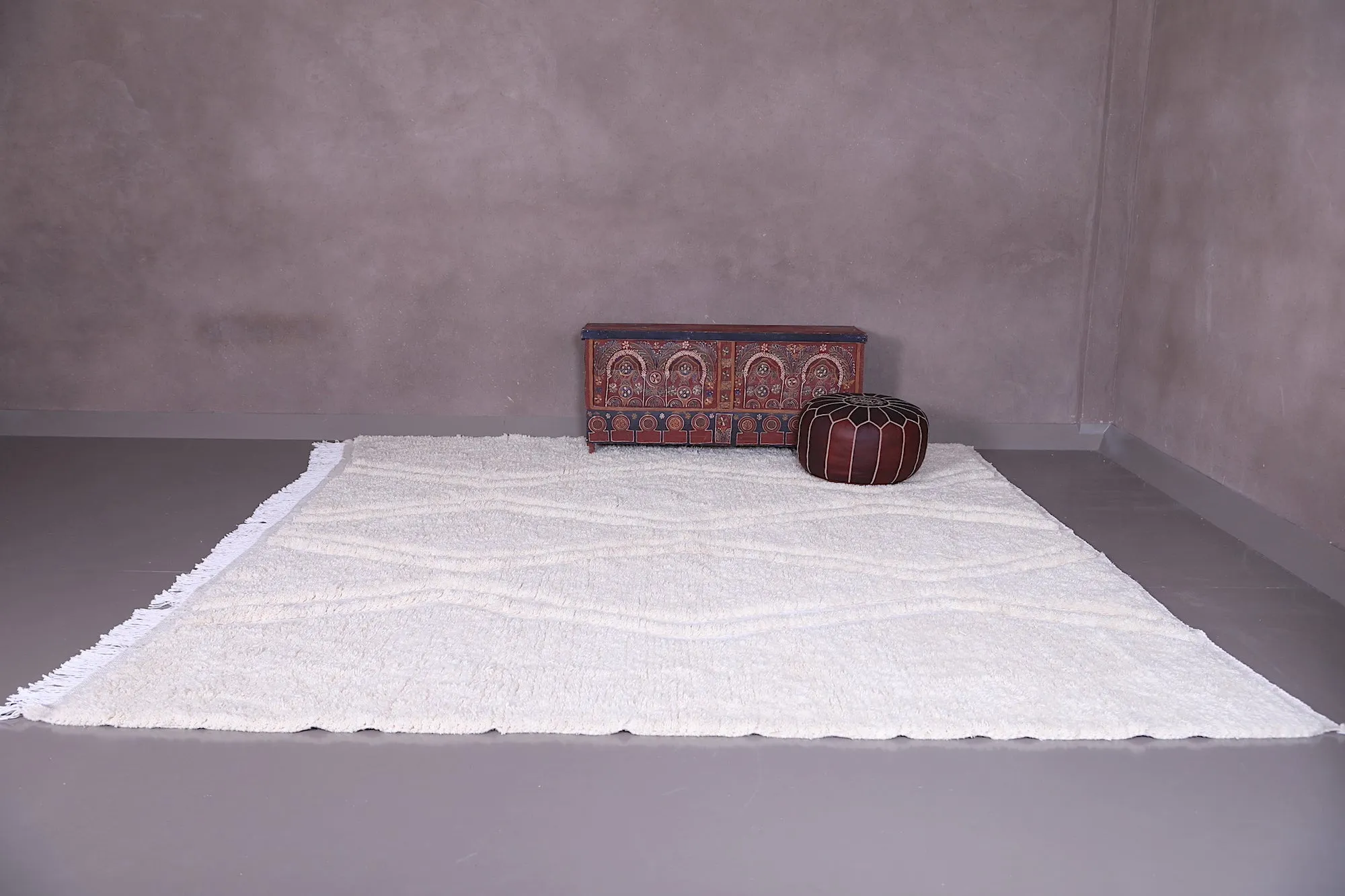 Handmade Berber Rug - Custom Moroccan carpet - Wool rug