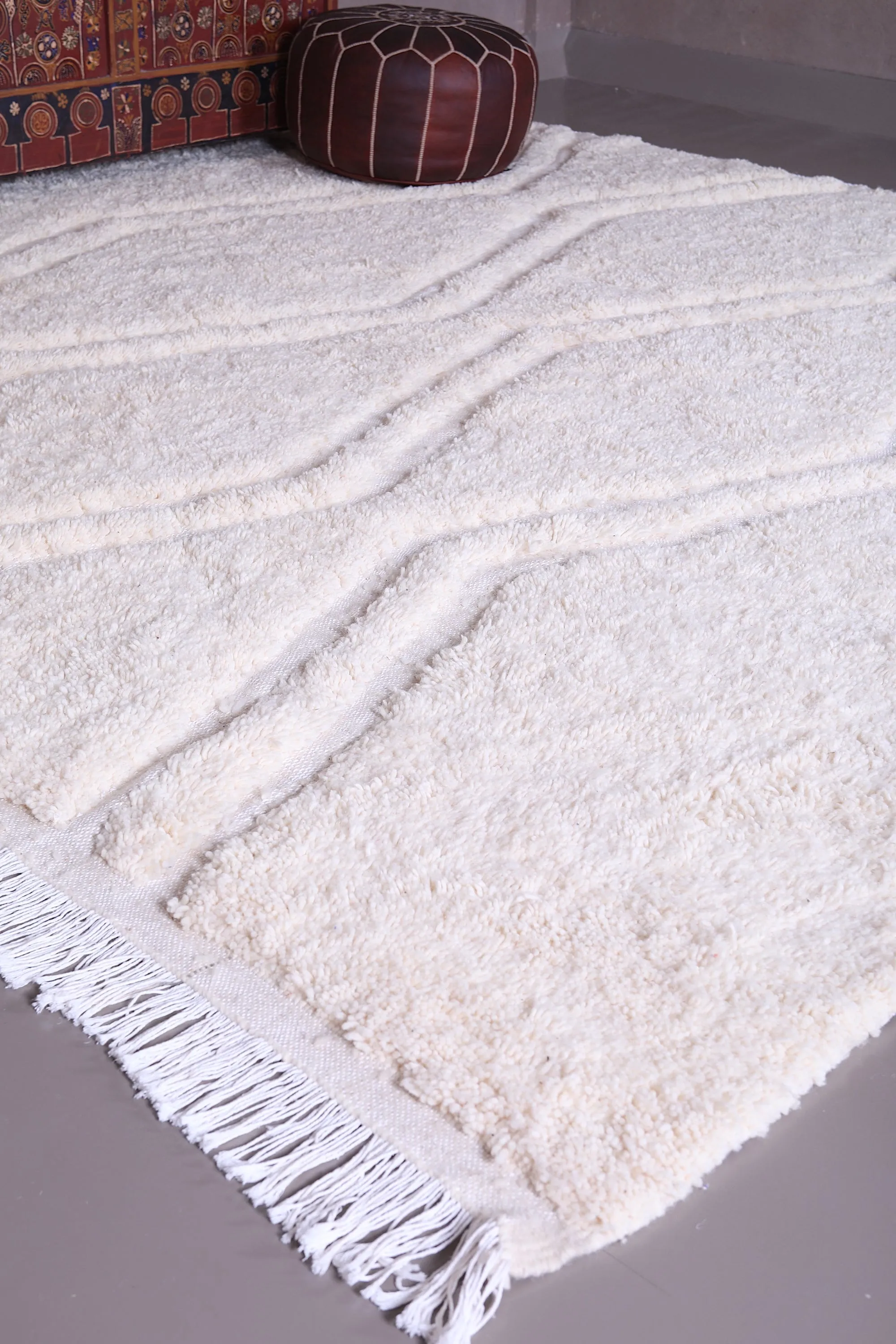 Handmade Berber Rug - Custom Moroccan carpet - Wool rug