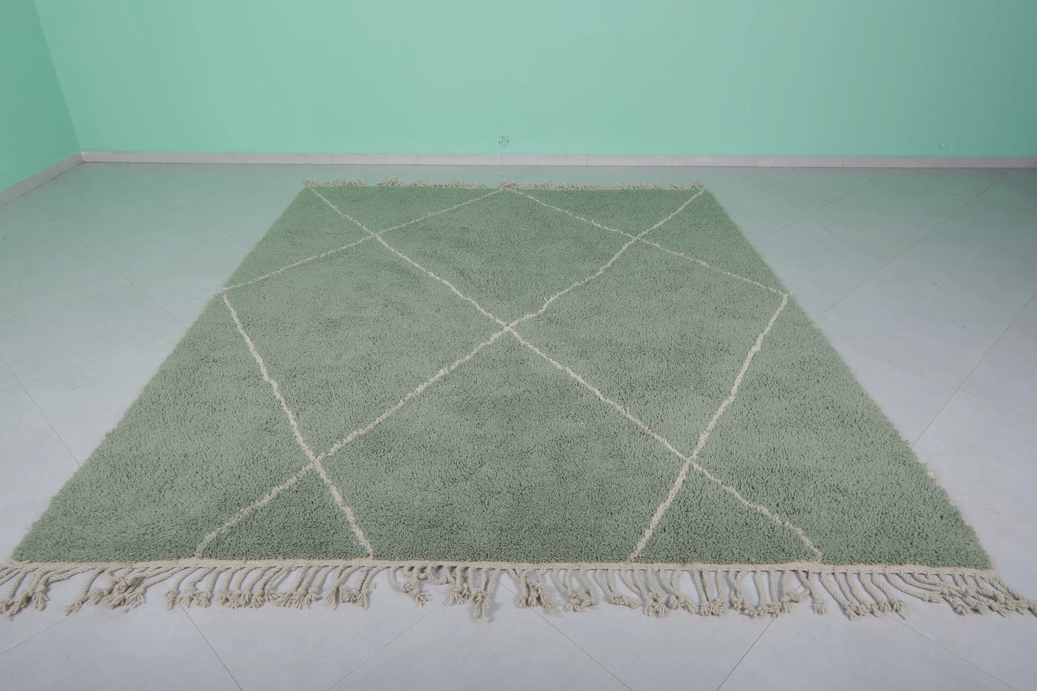 Handmade Moroccan Rug   - Custom rug - Wool rug