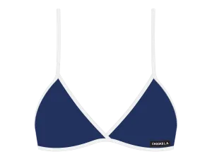 Harbor Blue Fitted Top