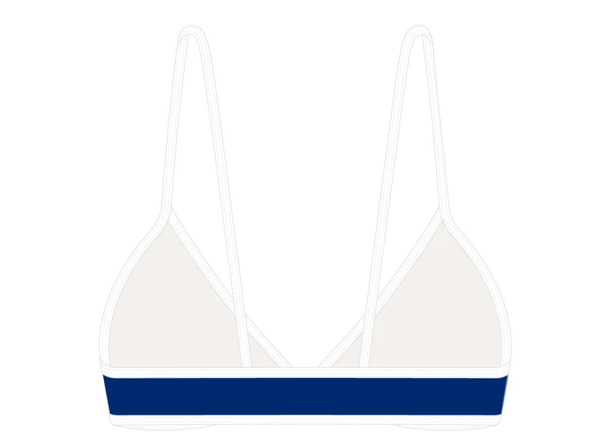 Harbor Blue Fitted Top