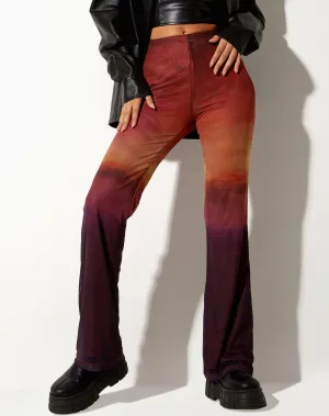 Herly Trouser in Sunset Melt