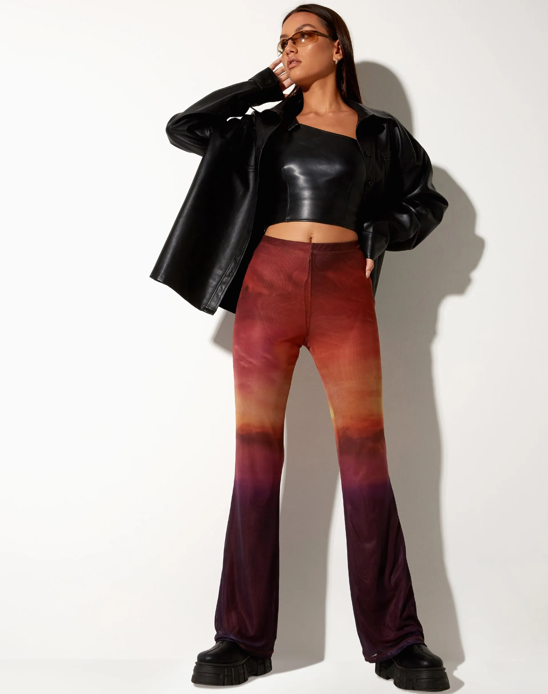 Herly Trouser in Sunset Melt
