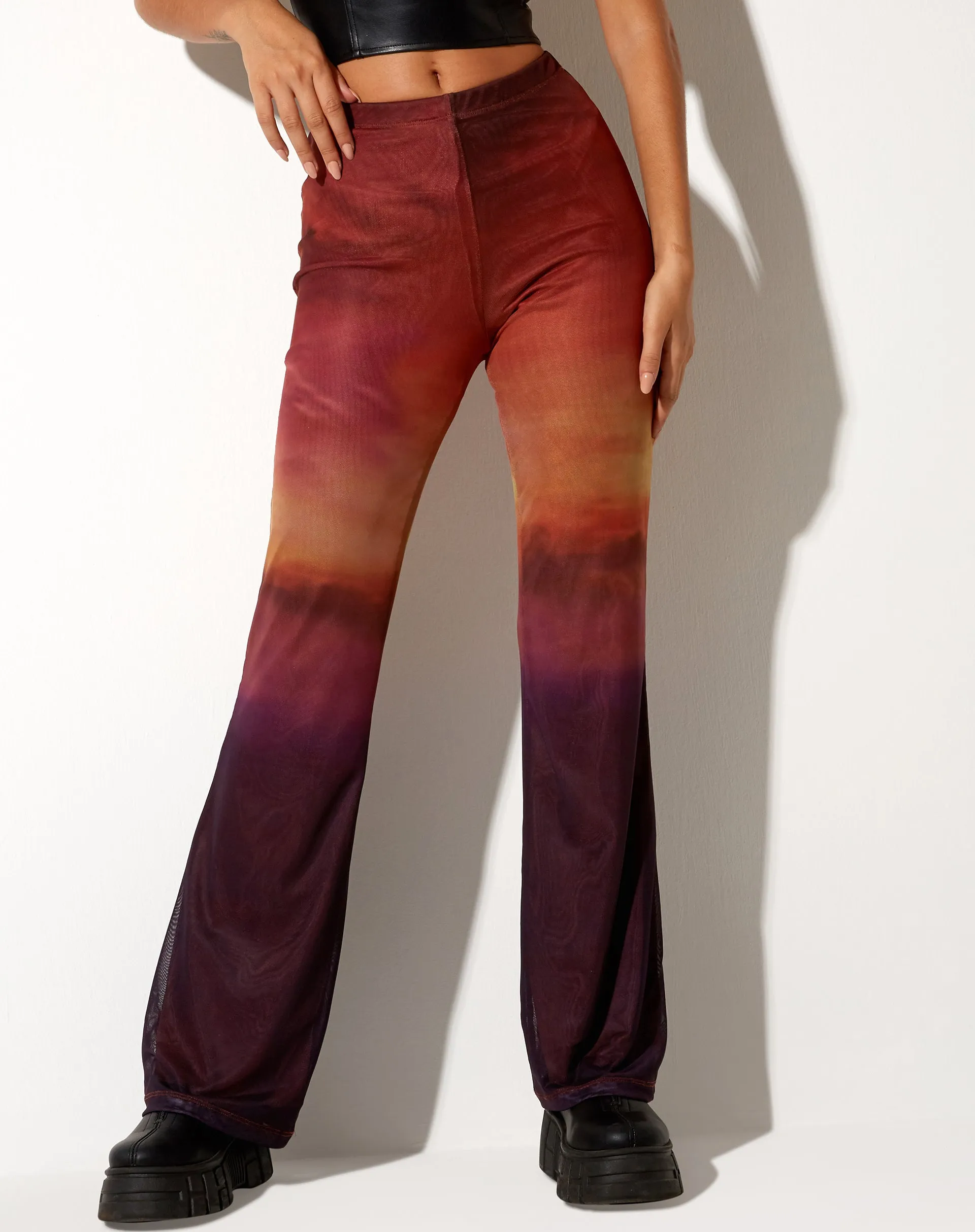 Herly Trouser in Sunset Melt