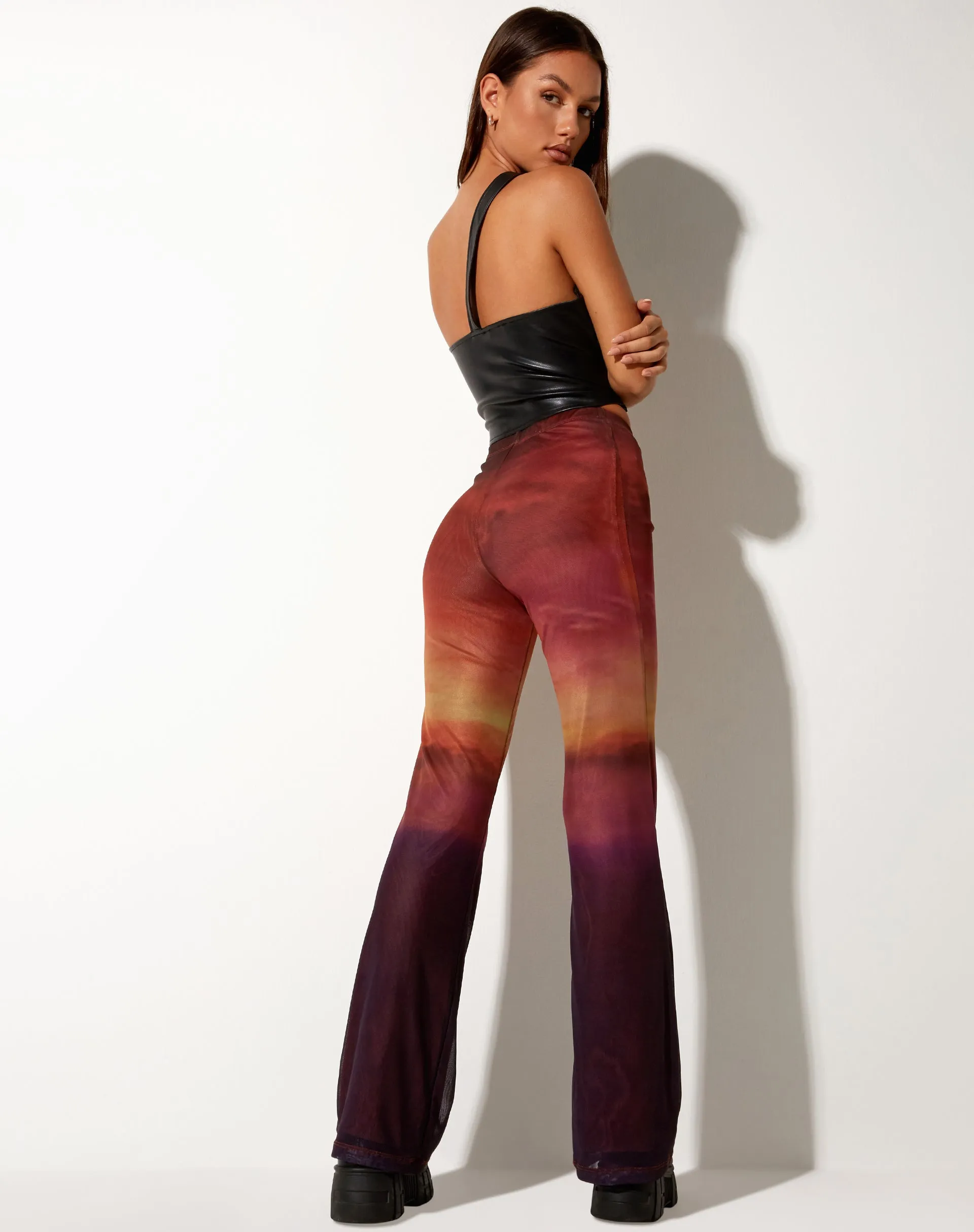 Herly Trouser in Sunset Melt