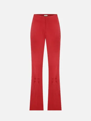 Hestia Trousers - Red