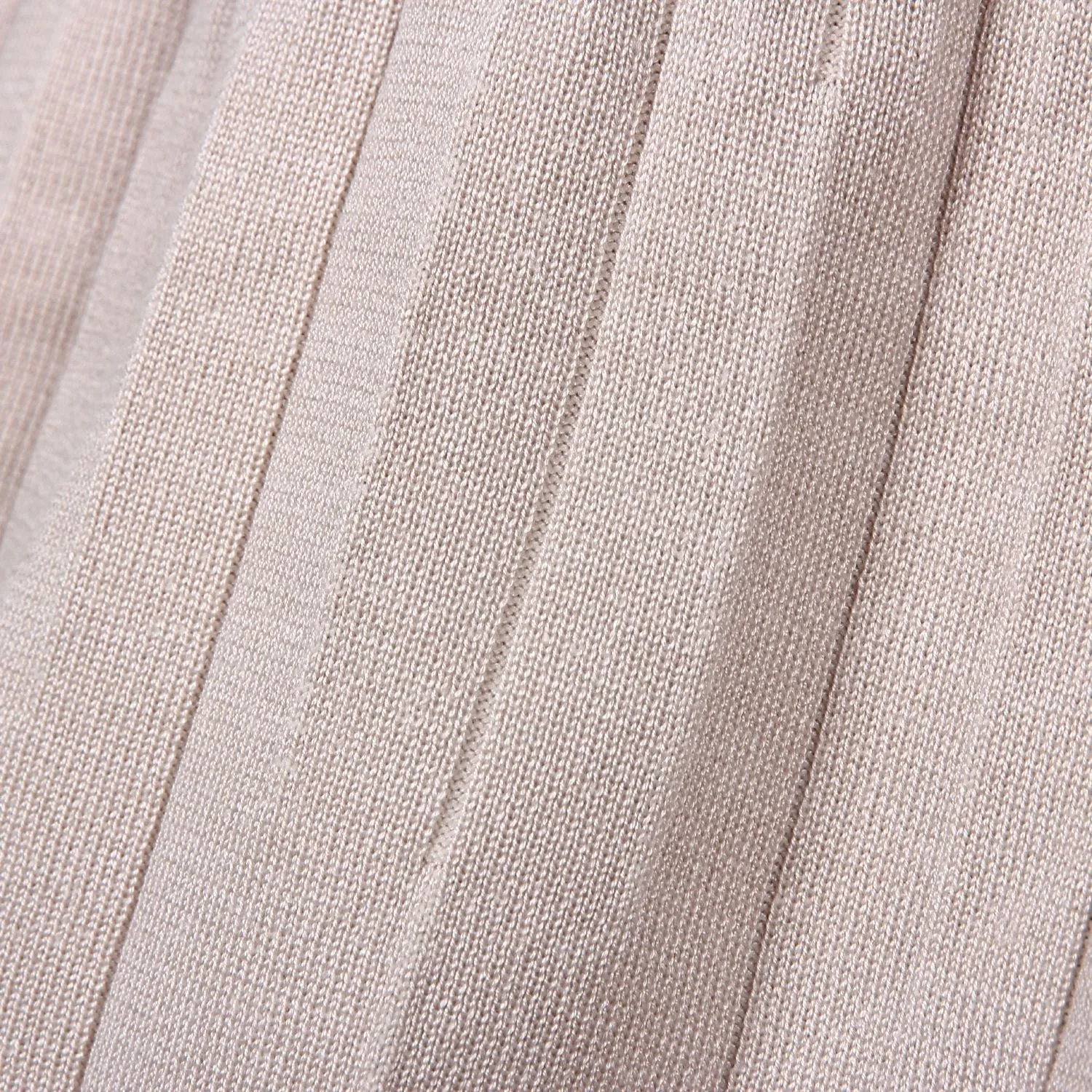 High-collared Ruffled Knit Pleated Sweater Mini Dresses