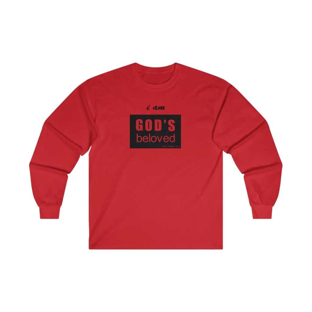 I am God’s Beloved Men’s Ultra Cotton Long Sleeve Tee