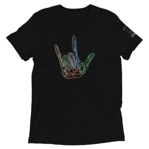 “I Love You” (Scribbles) Short Sleeve Tee