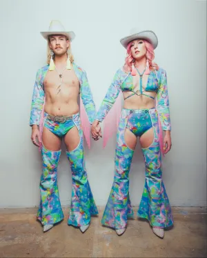 Intergalactic Rodeo Denim Chaps