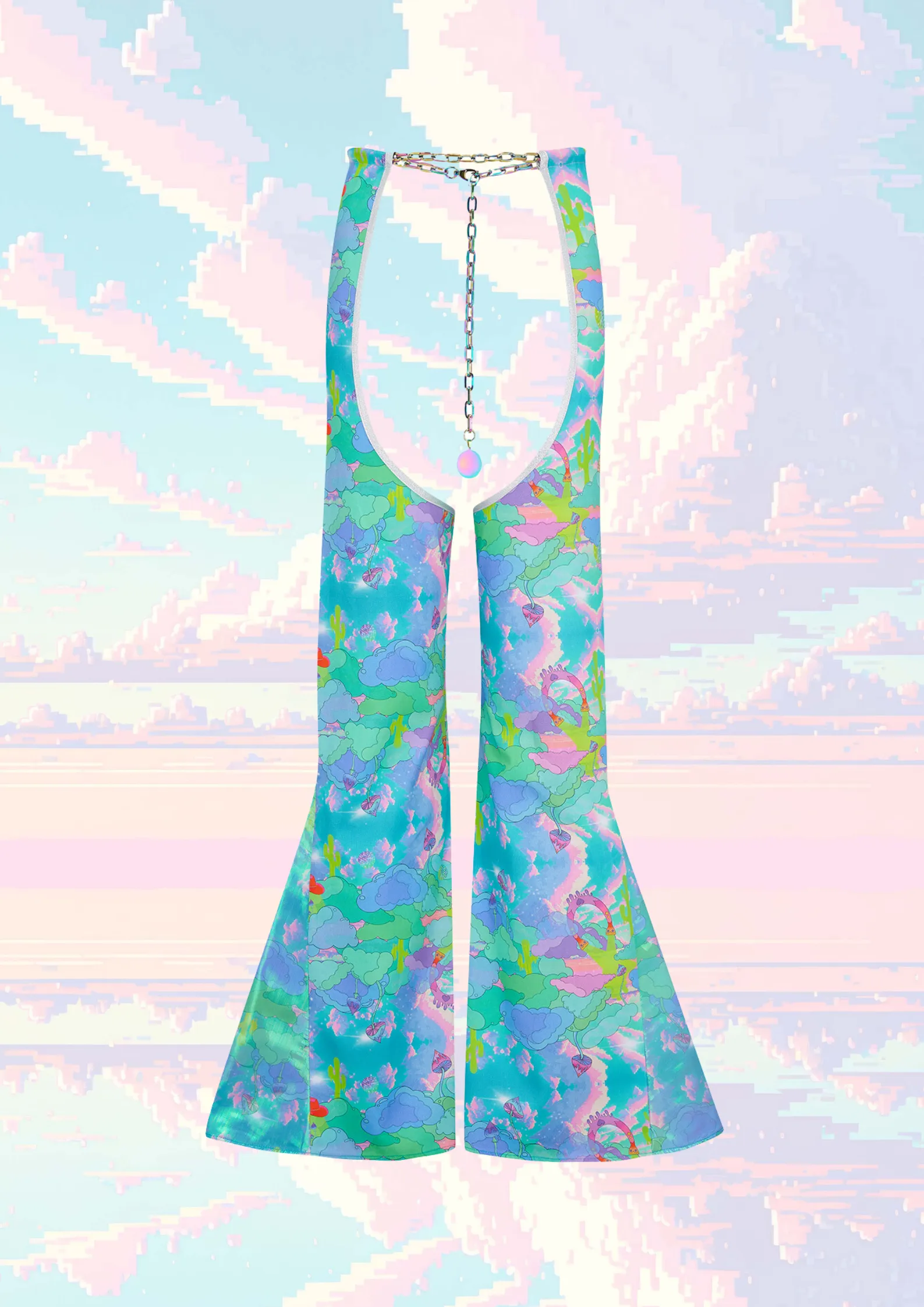 Intergalactic Rodeo Denim Chaps