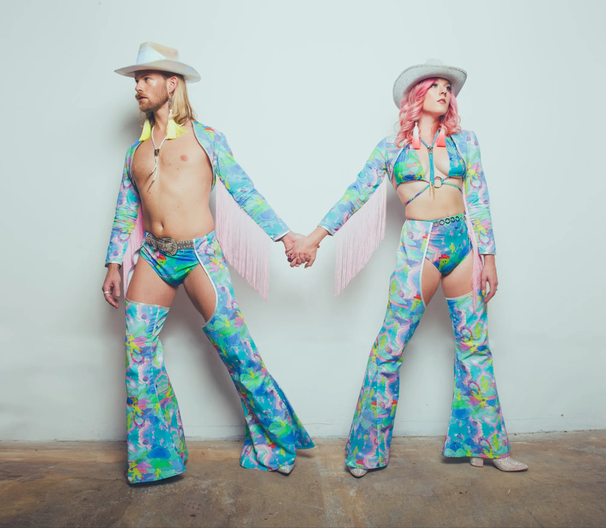 Intergalactic Rodeo Denim Chaps