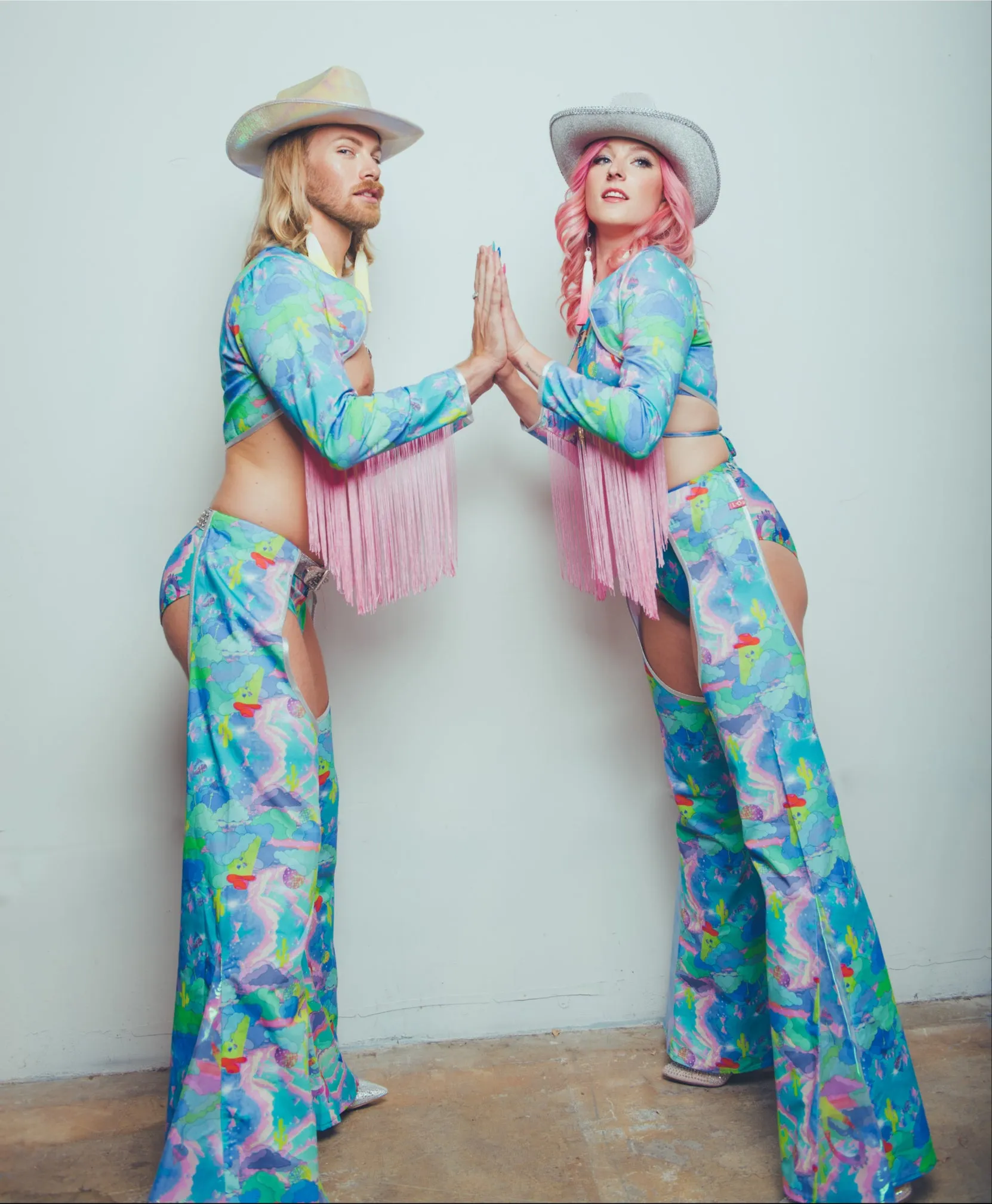 Intergalactic Rodeo Denim Chaps