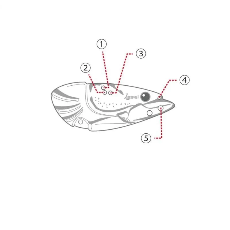 ISSEI G.C Zari Metal Vibe Lure - 12g