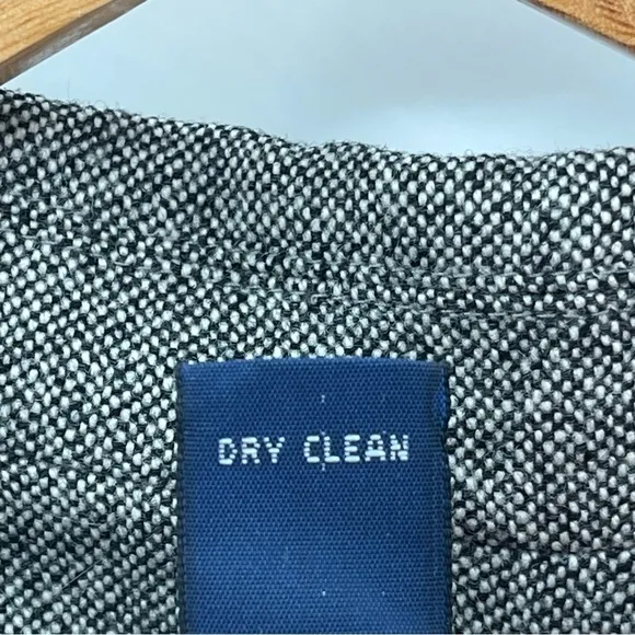 J. Crew 100% Wool Tweed Herringbone Wool Lined Single Breasted Blazer Size 2