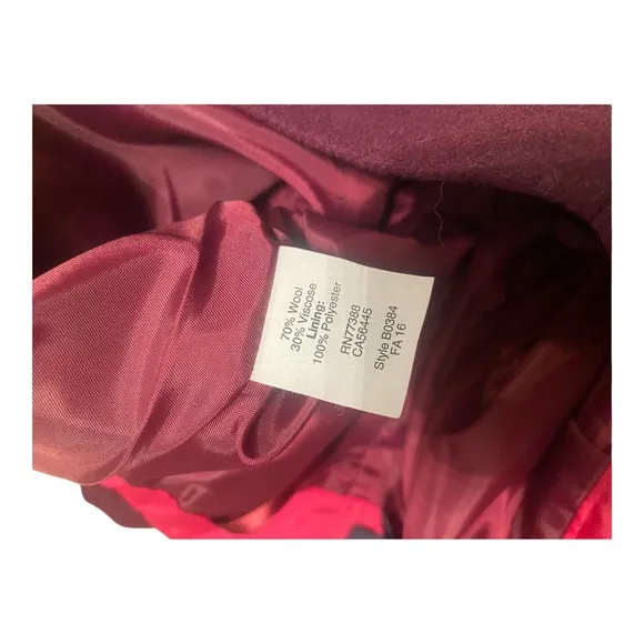 J Crew Classic Wool Pencil Skirt Plum
