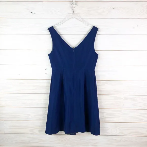 J. Crew Kami Classic Faille Dress Sleeveless Sz 8