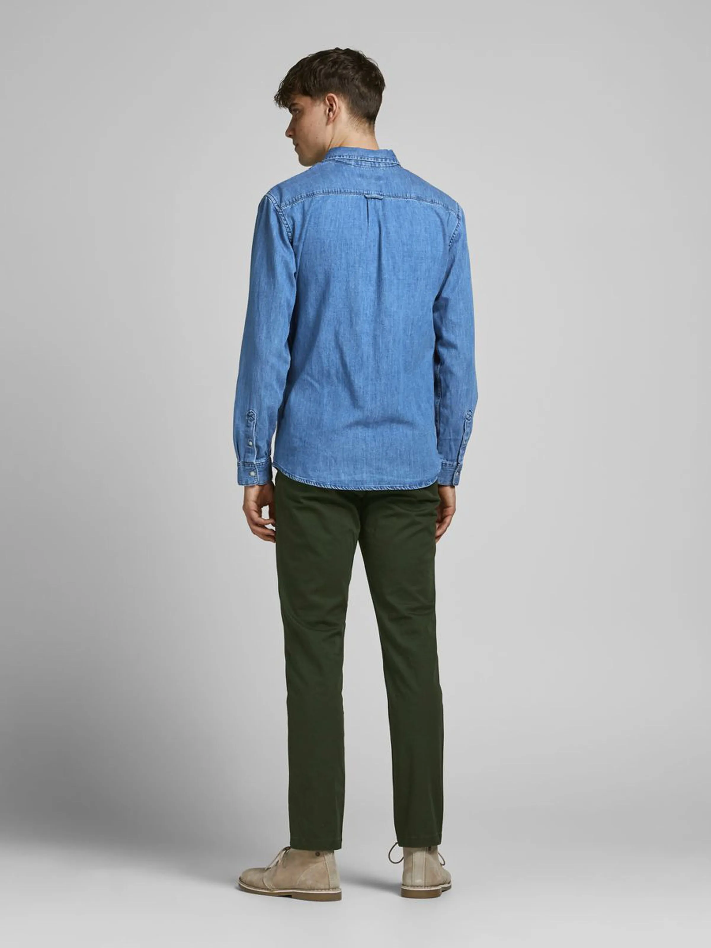 Jack Jones Marco Bowie Slim Fit Chino Green