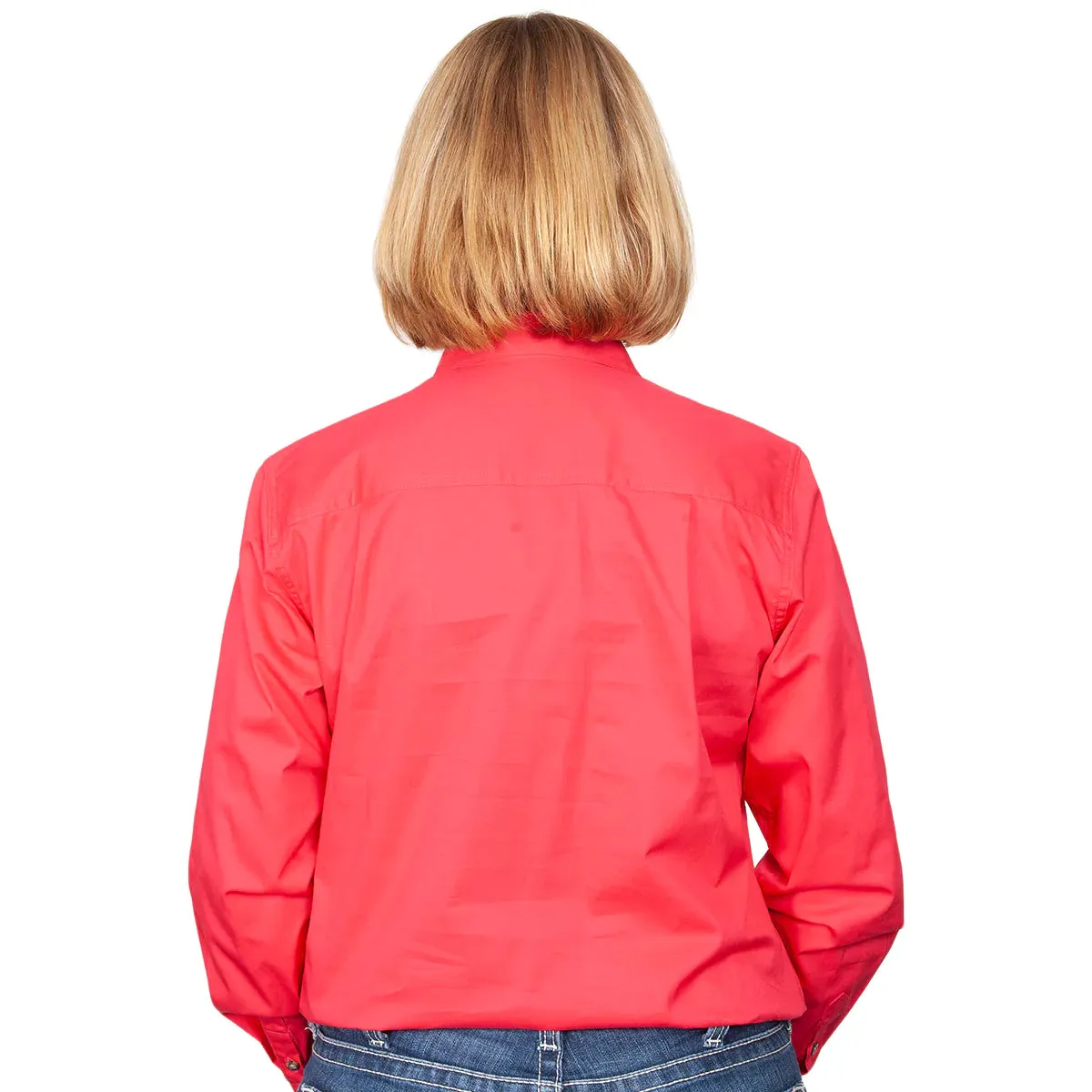 JCA Jahna Ladies Workshirt Raspberry