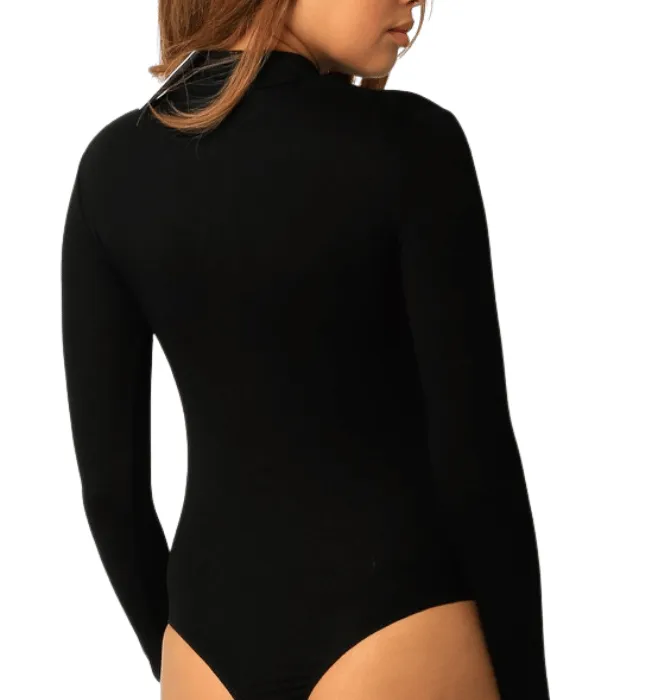 Jessica Zip Front Bodysuit