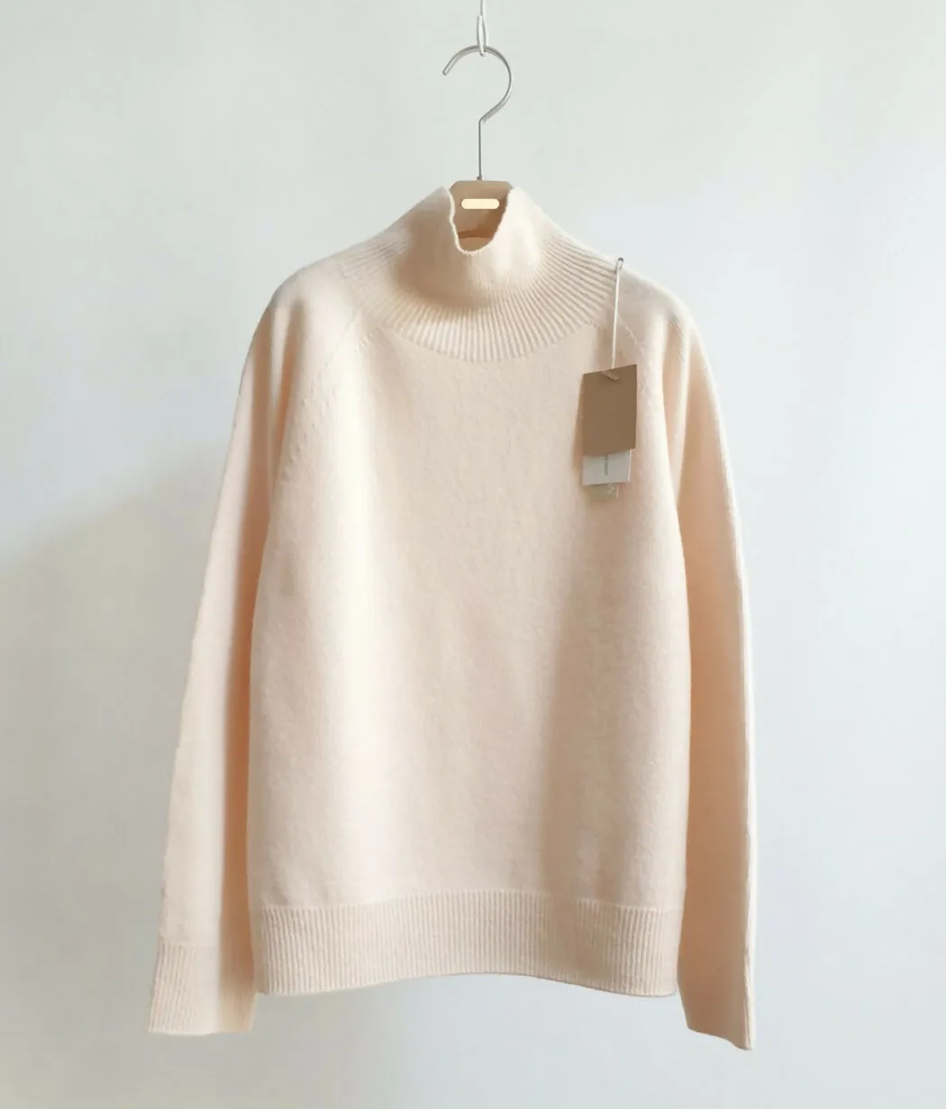 [Joslin]CASHMERE MOCK-NECK SWEATER