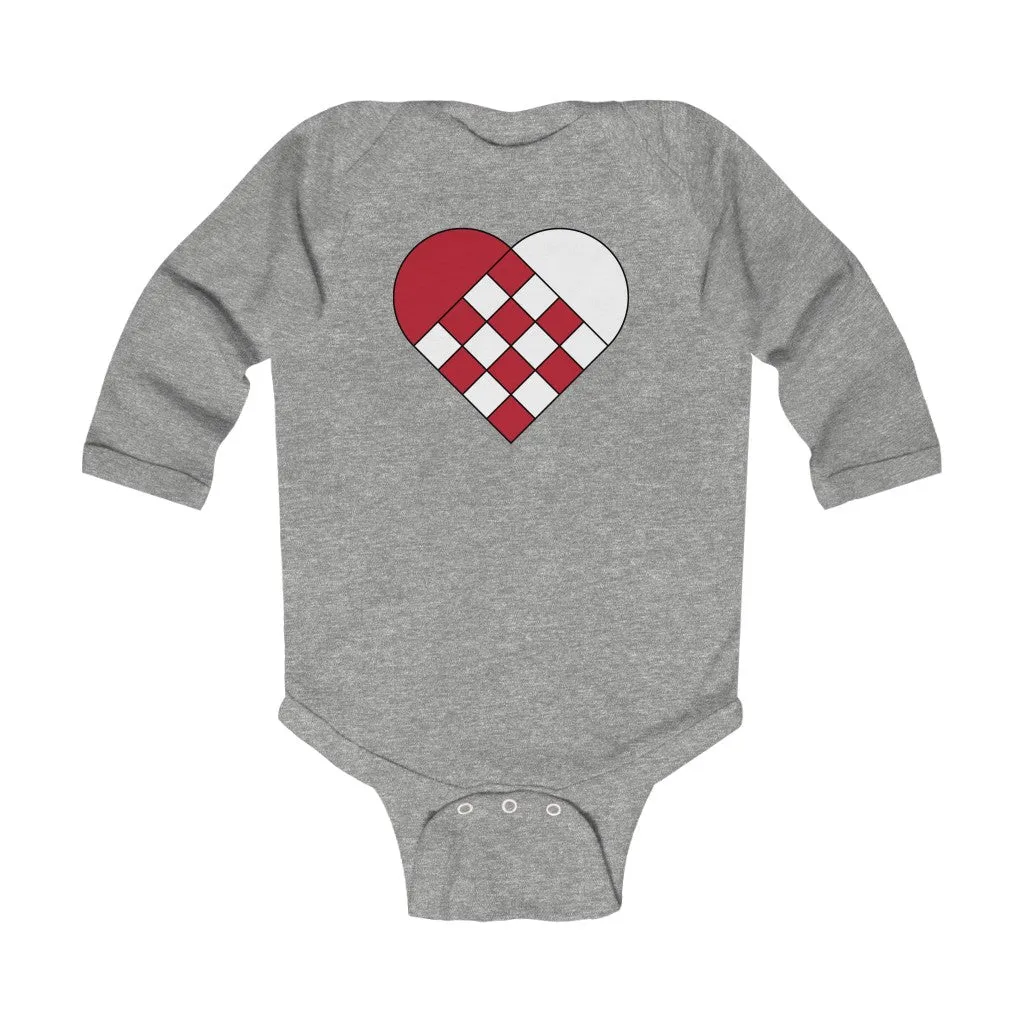 Jul Heart Long Sleeve Bodysuit