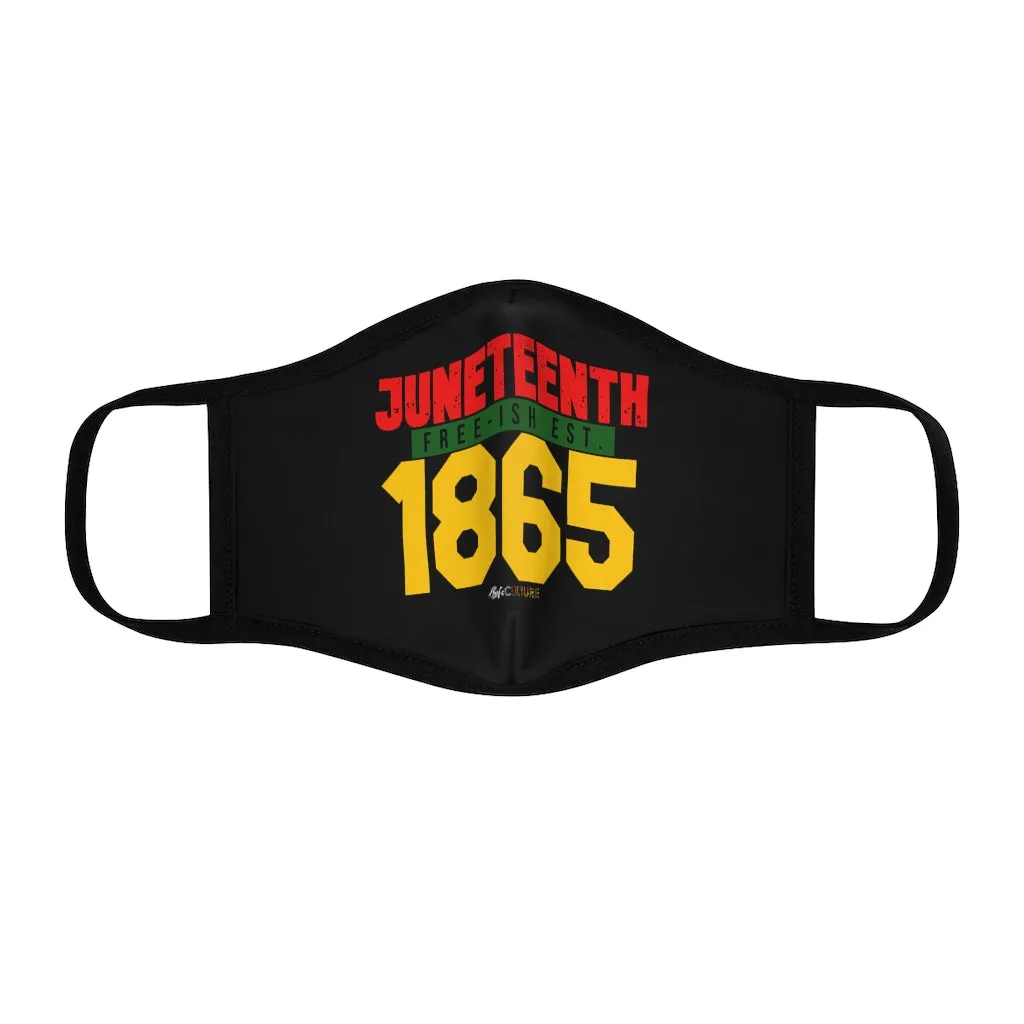 JUNETEENTH Fitted Face Mask