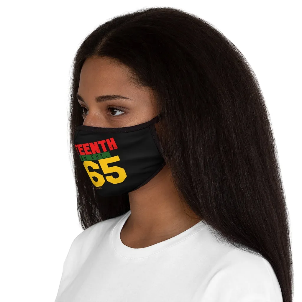 JUNETEENTH Fitted Face Mask