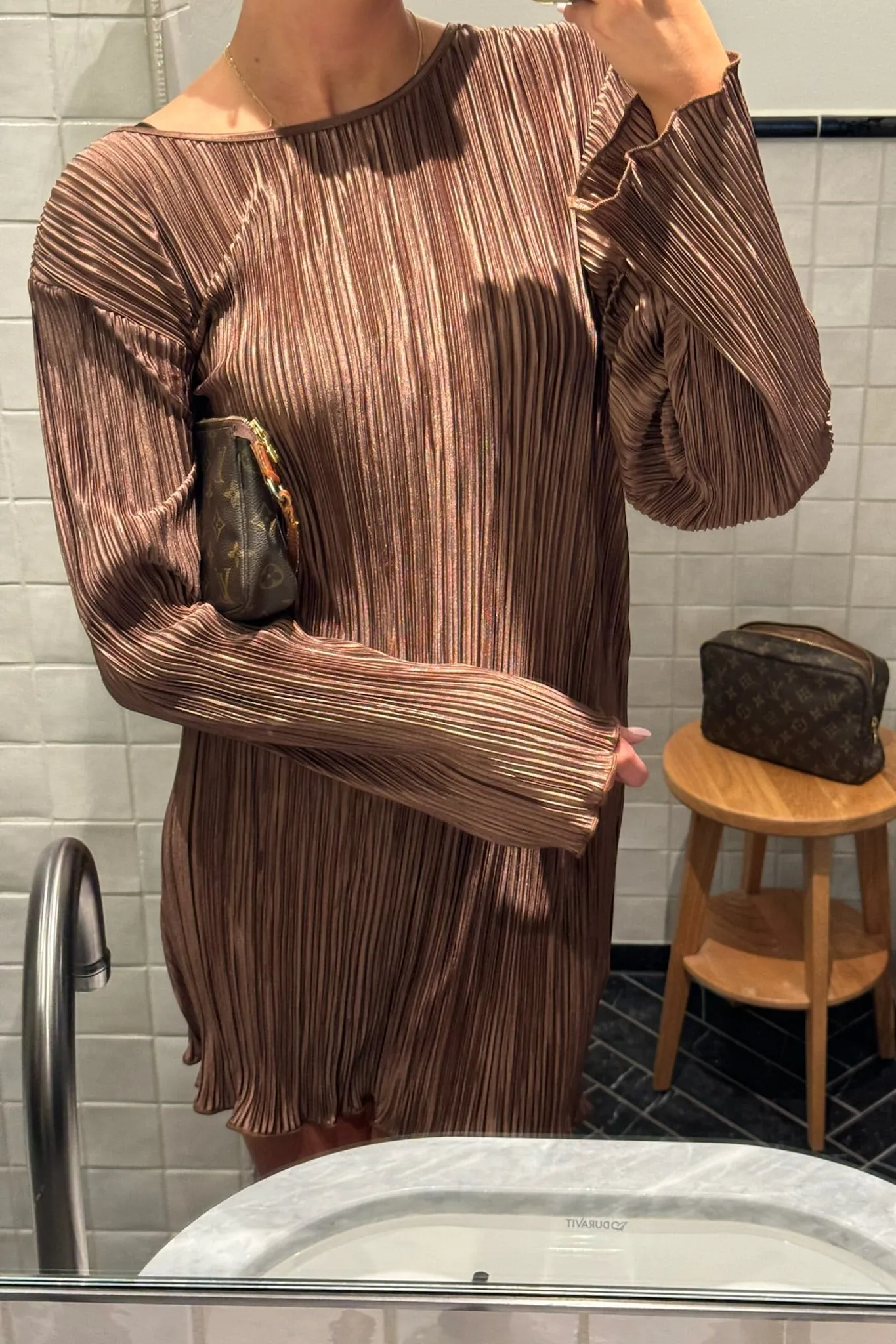 KellyIC Kjole - Brun