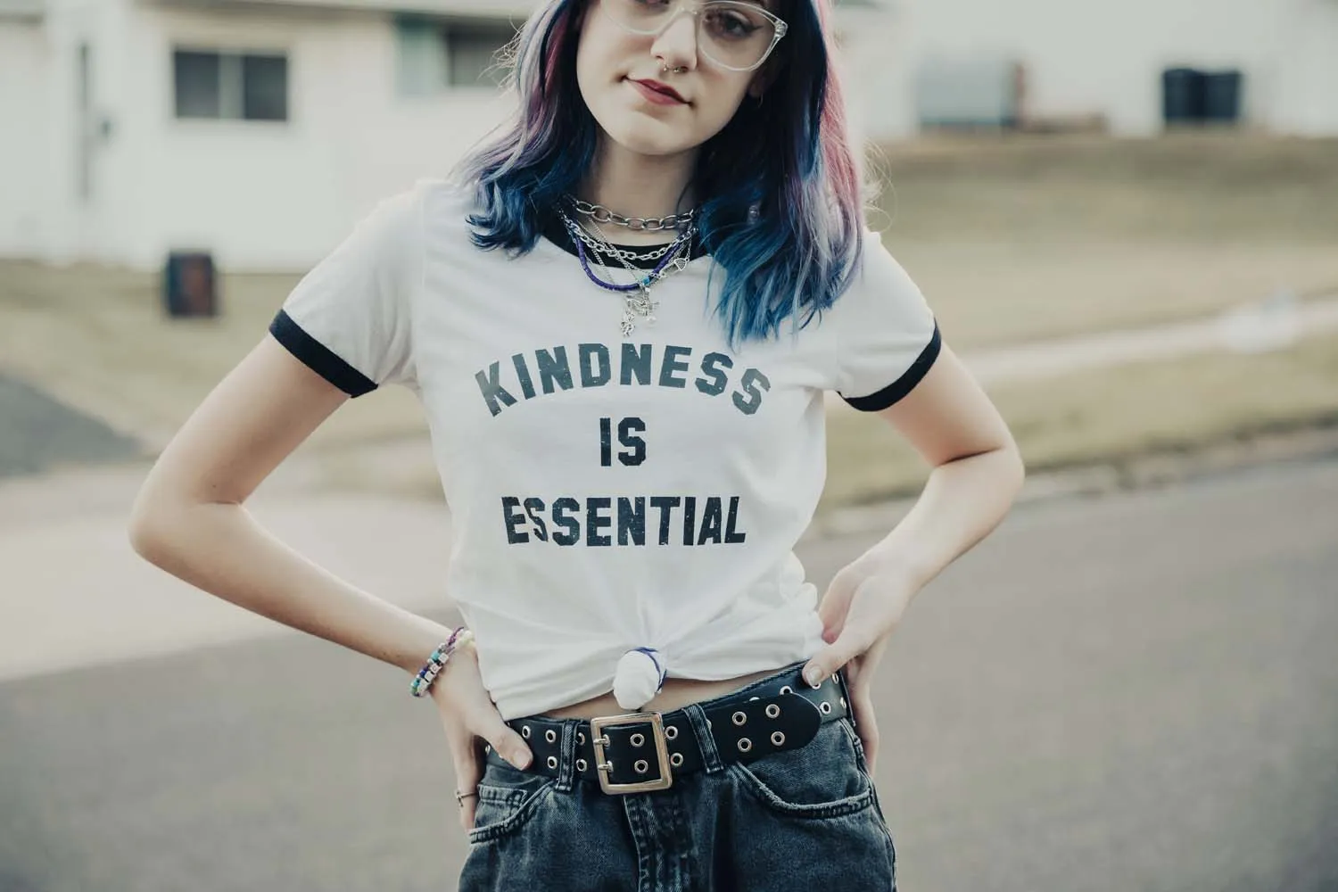 Kindness is Essential - Retro Fitted Ringer