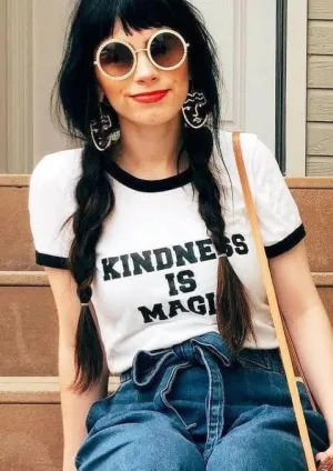 Kindness is Magic - Retro Fitted Ringer
