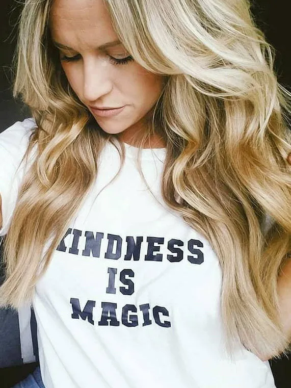 Kindness is Magic - Retro Fitted Ringer