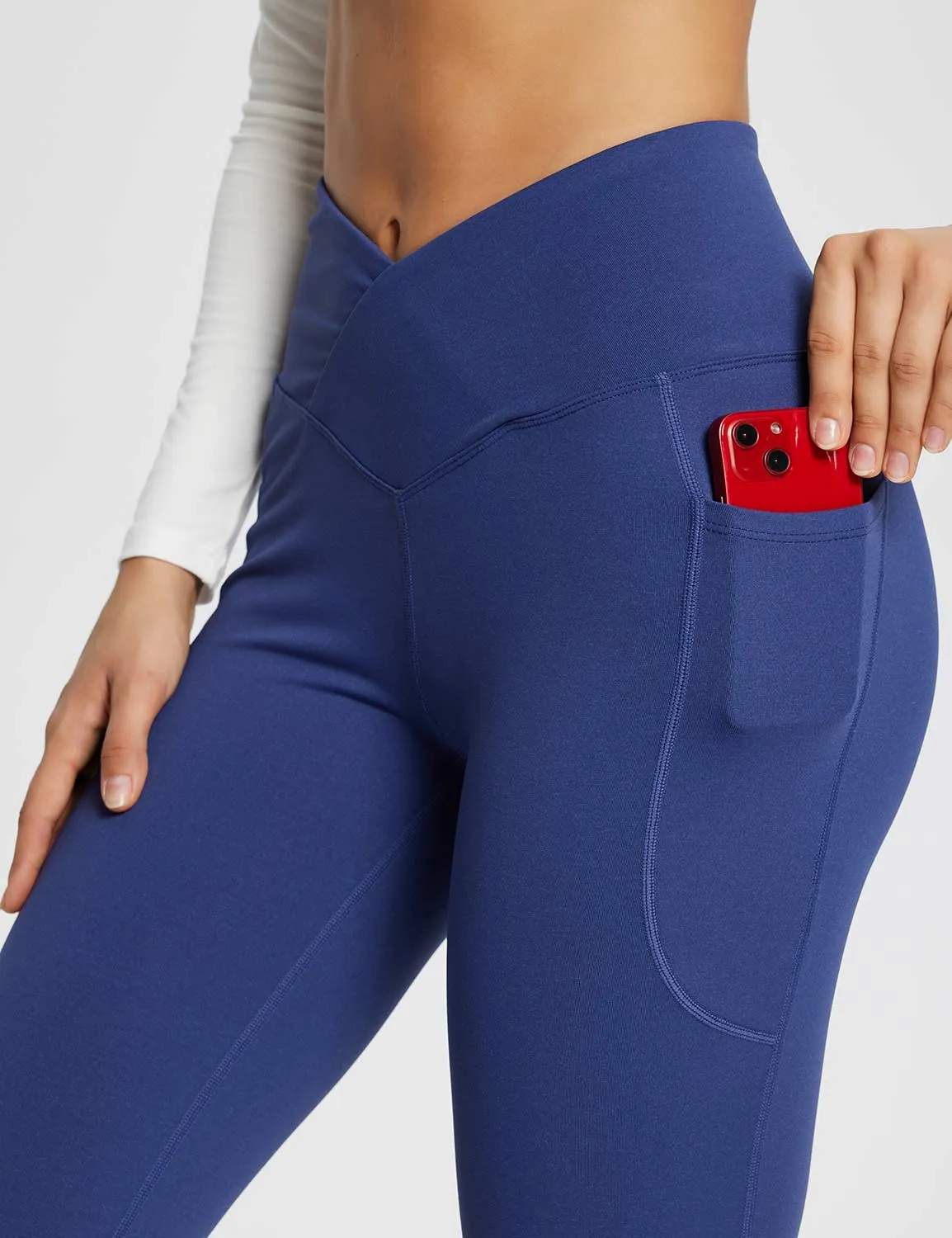 Laureate 29" Crossover High-Rise Flared Pants