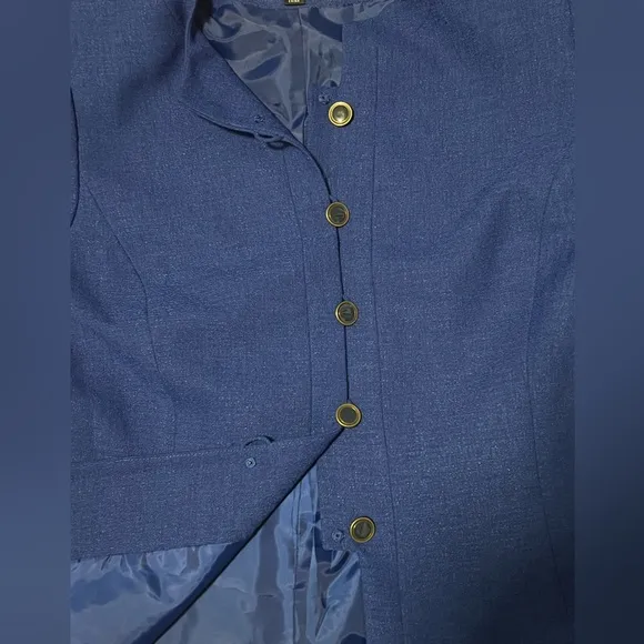 Le Suit Short Sleeve 2 Piece Skirt Suit Vintage