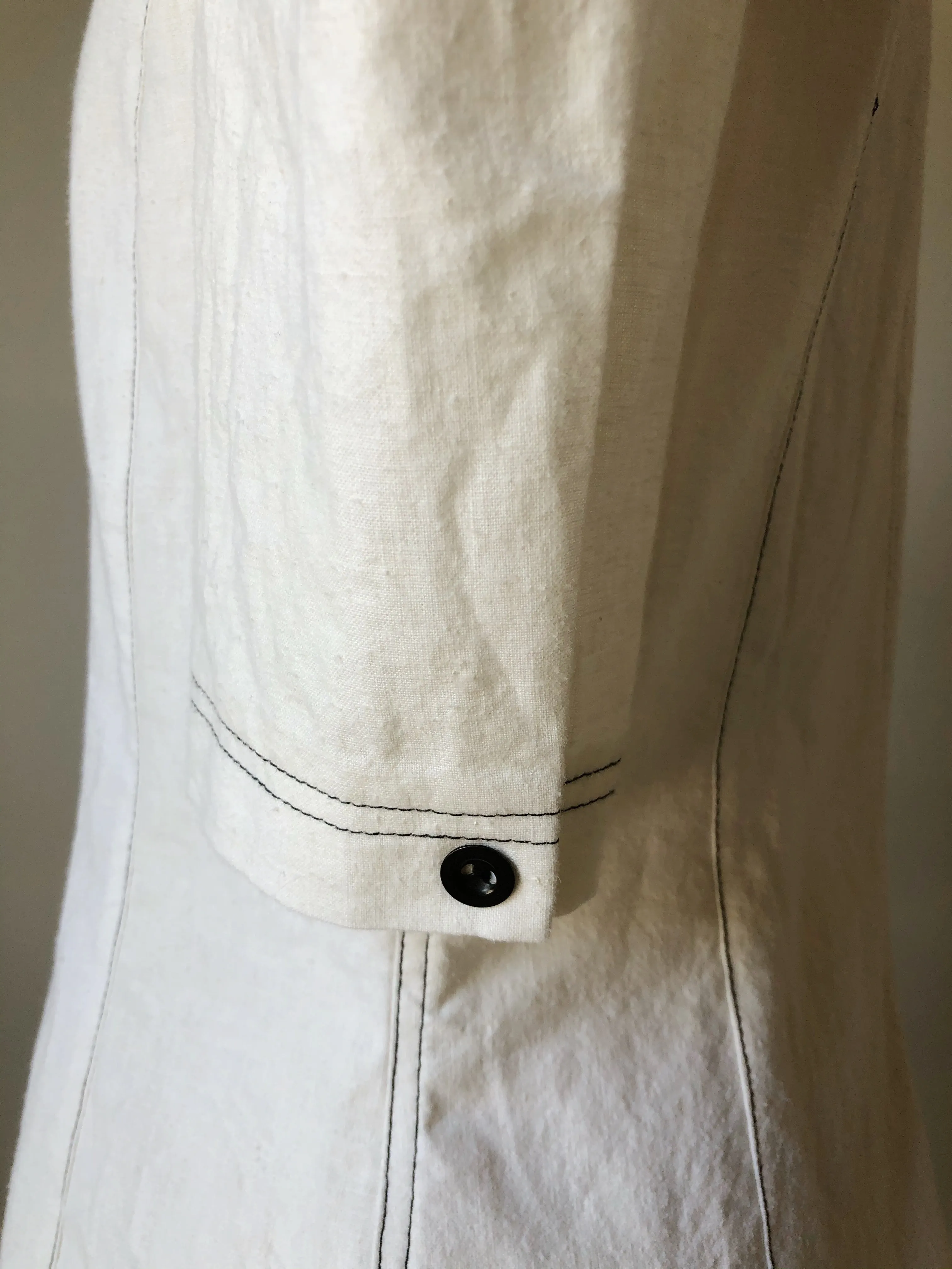 Lillian work shirt in white