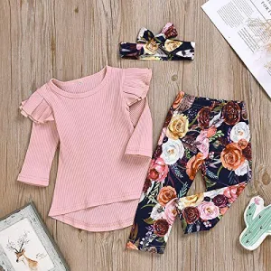 Long Sleeve Floral Set