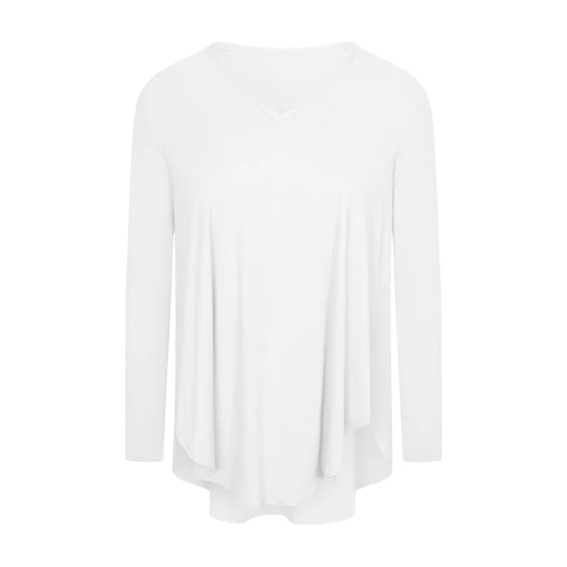 Long Sleeve Loose Fitted Work Out Tee