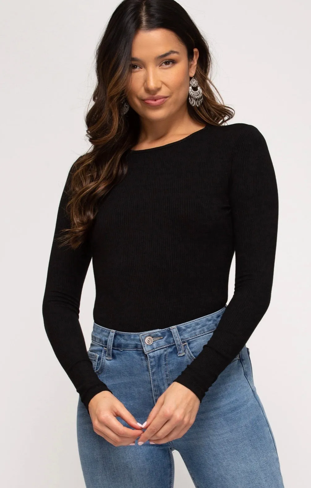 Long sleeved bodysuit