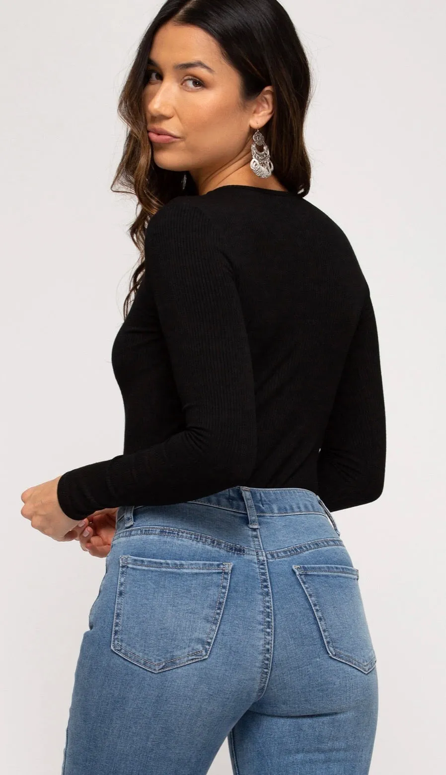 Long sleeved bodysuit