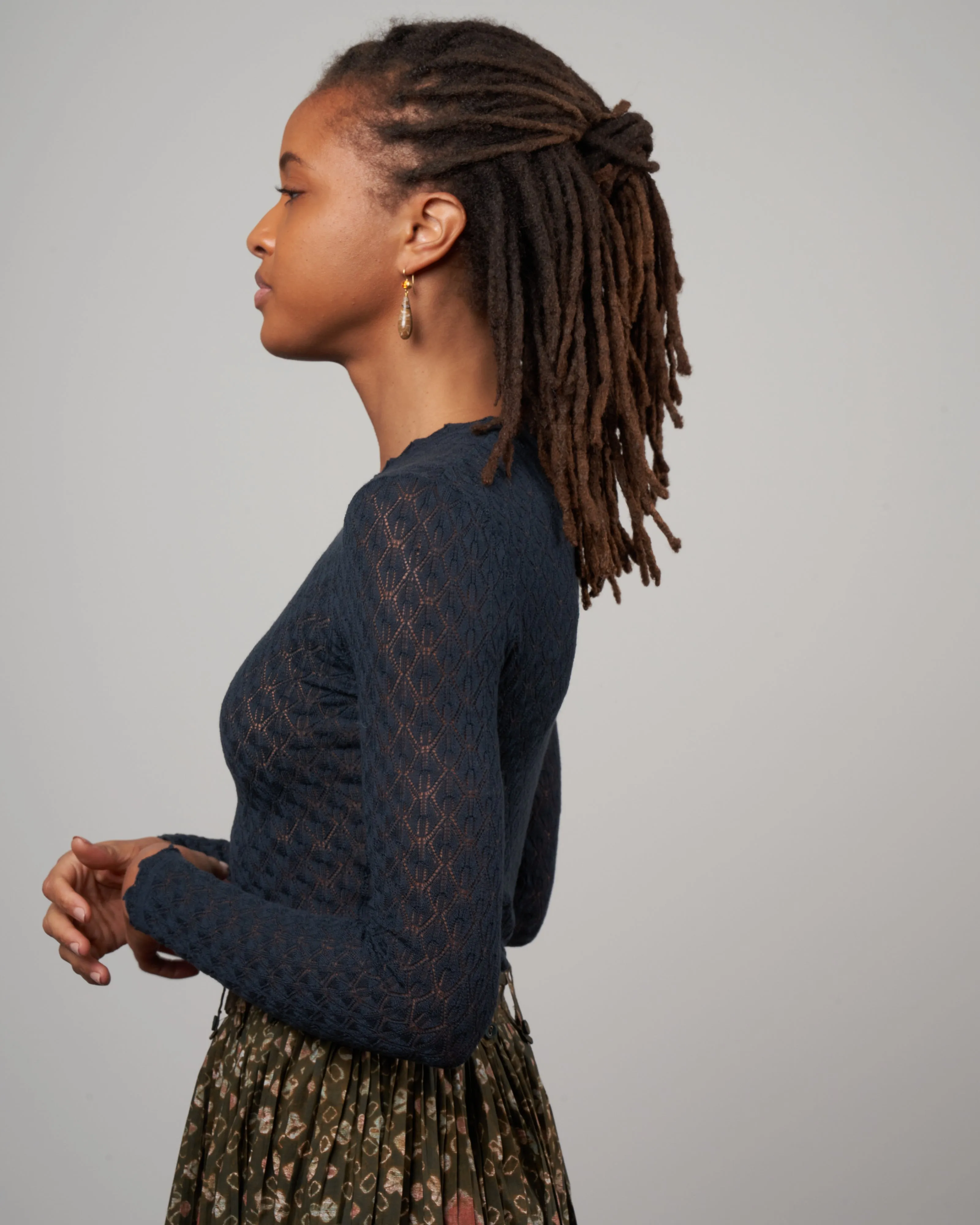lorelei pullover - dark slate