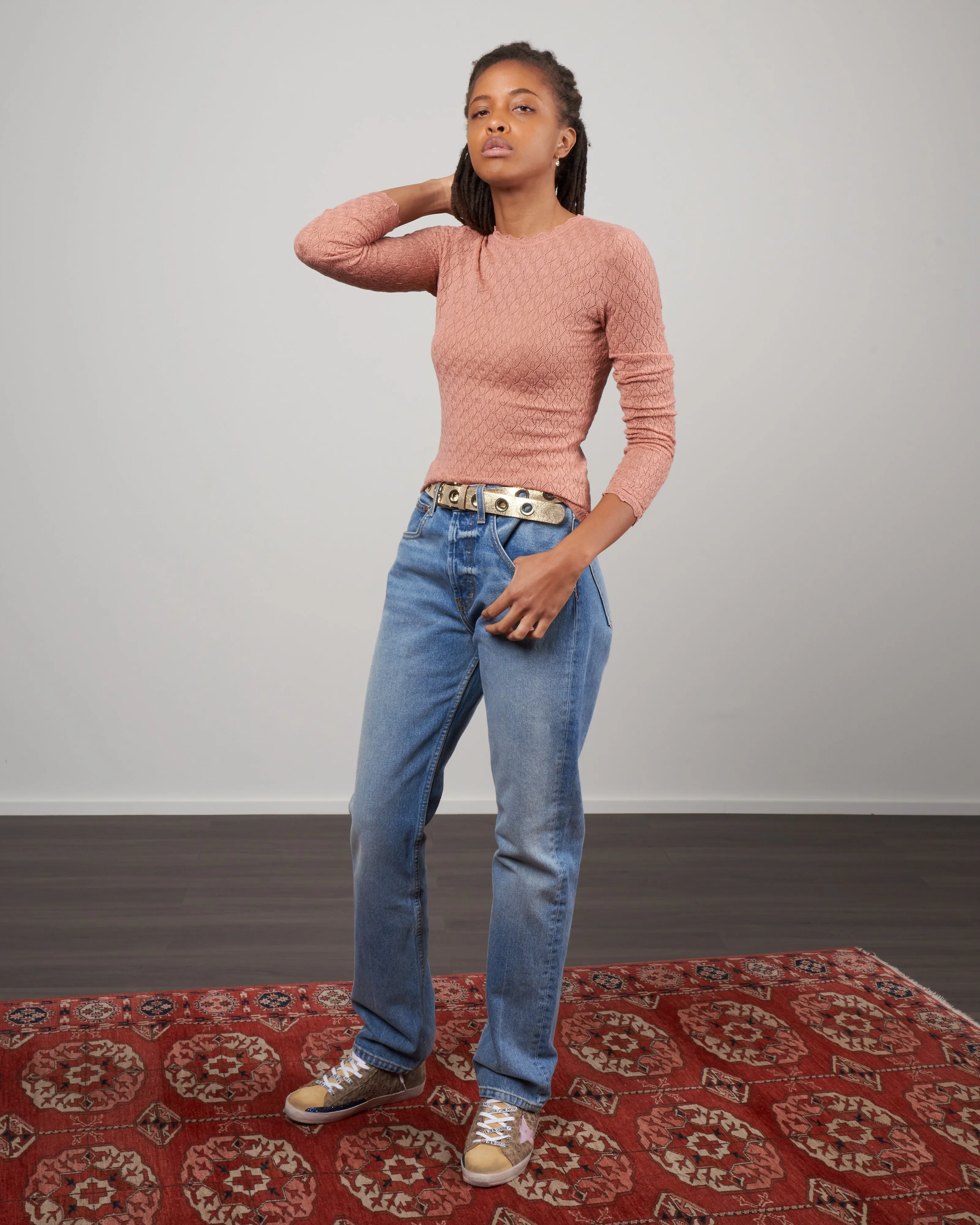 lorelei pullover - rosette