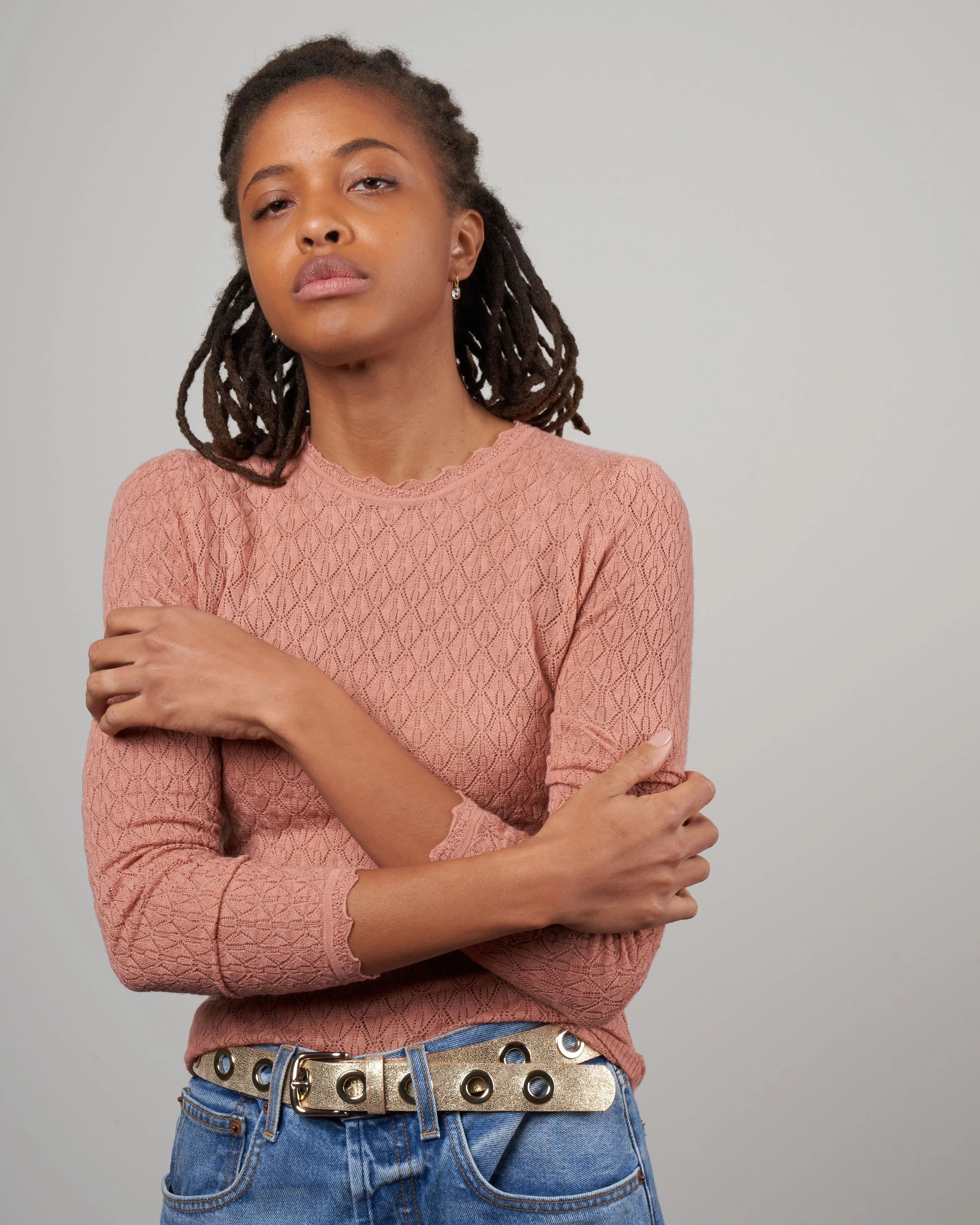 lorelei pullover - rosette