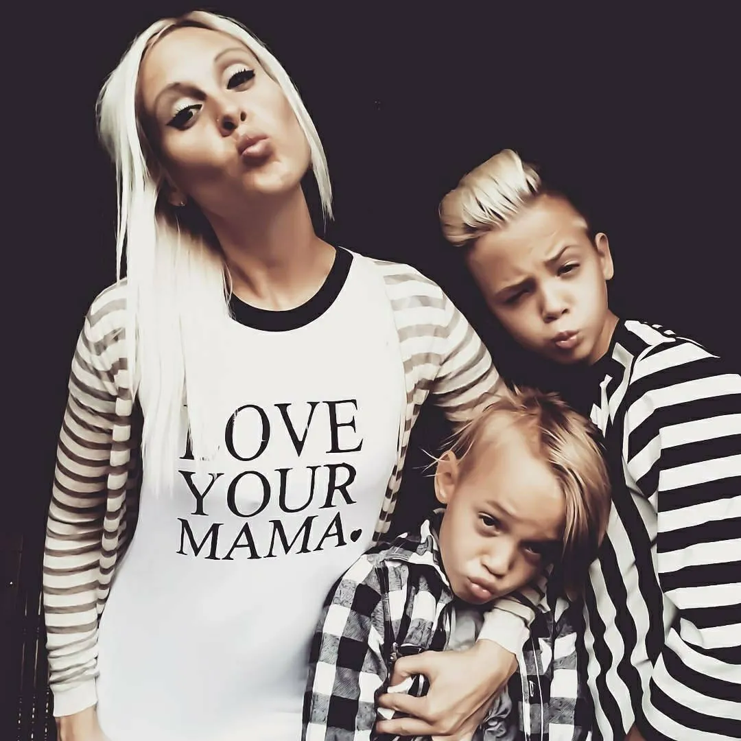 Love Your Mama - Retro Fitted Ringer