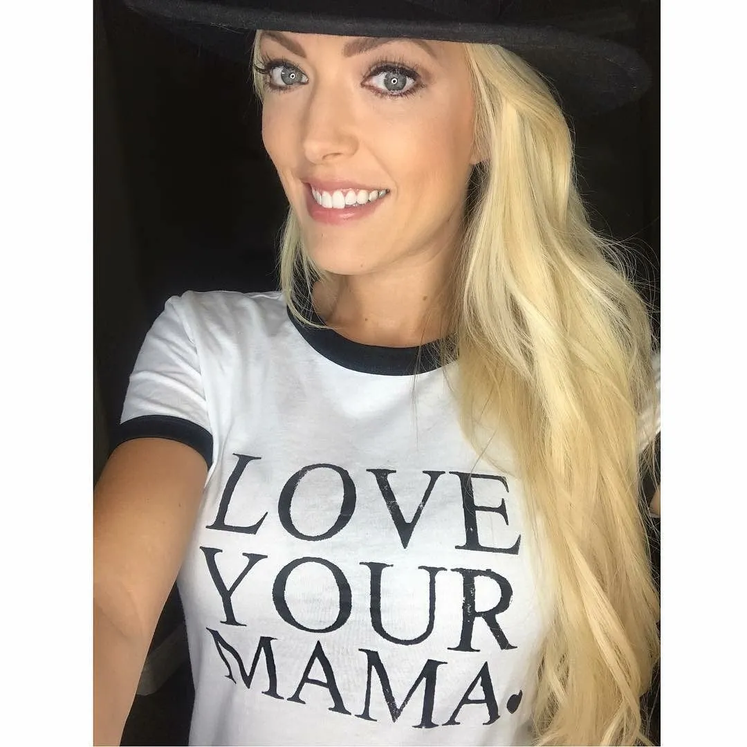 Love Your Mama - Retro Fitted Ringer